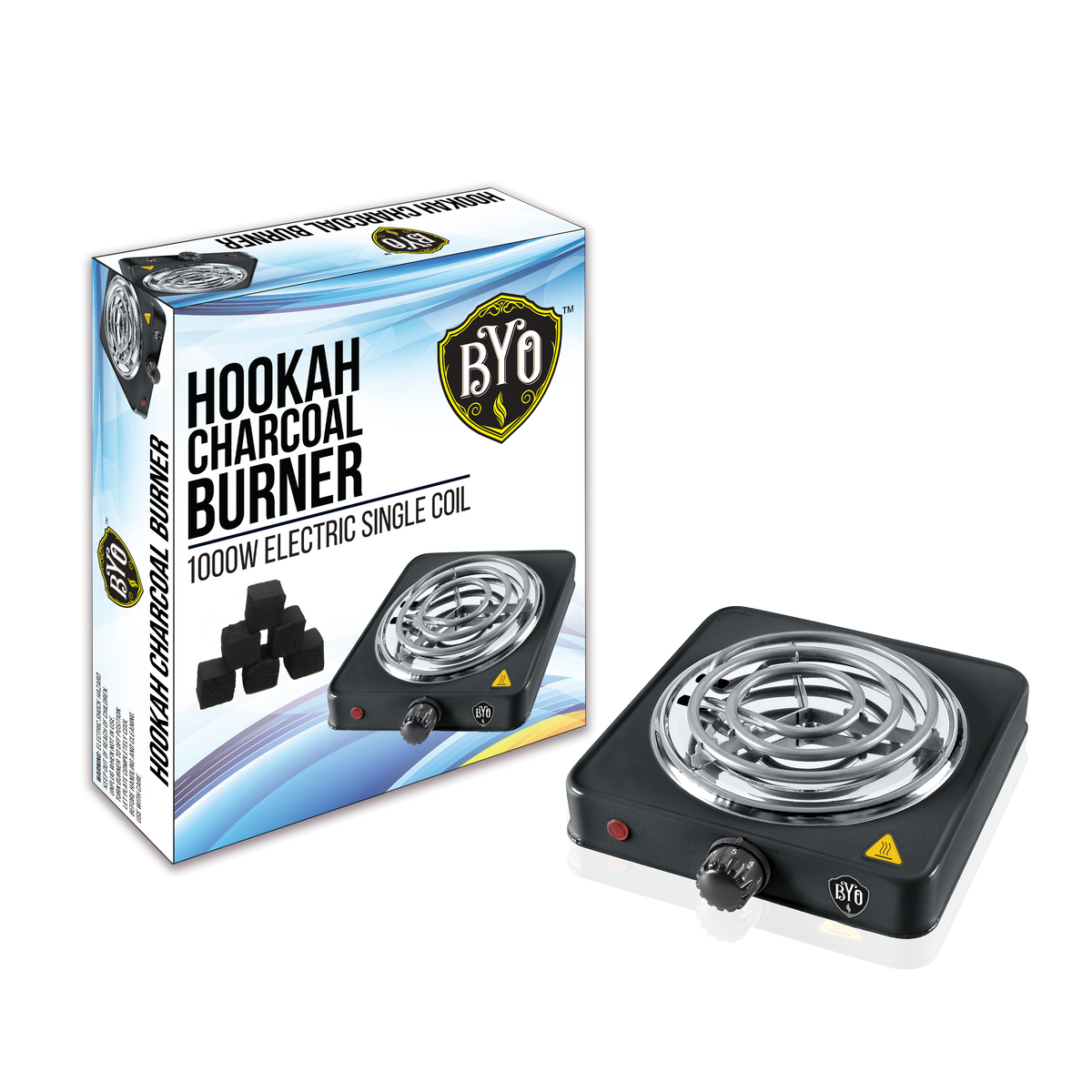 Charcoal Burner – B.Y.O. Hookahs