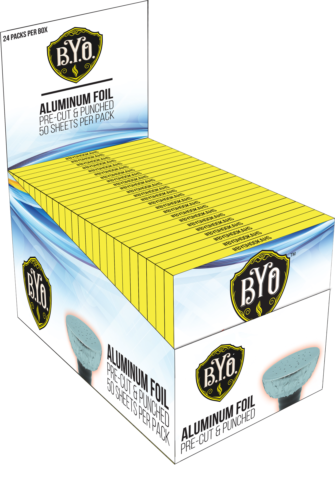 Pre-Punched Aluminum Foil – B.Y.O. Hookahs Pre-Punched Aluminum Foil – B.Y.O. Hookahs