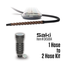 Load image into Gallery viewer, Convert 1 Hose to 2 Hose Kit - Saki (Item # CK5004) - Click Technology