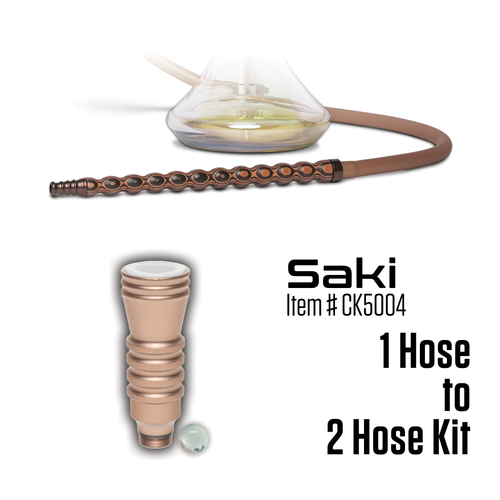 Convert 1 Hose to 2 Hose Kit - Saki (Item # CK5004) - Click Technology