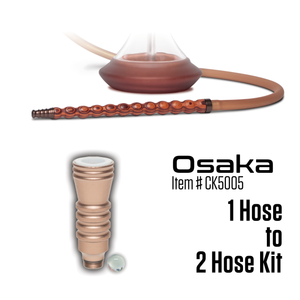 Convert 1 Hose to 2 Hose Kit - Osaka (Item # CK5005) - Click Technology