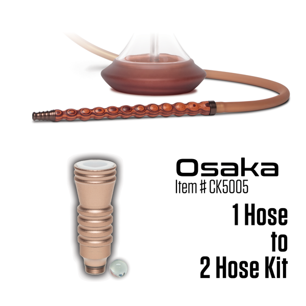 Convert 1 Hose to 2 Hose Kit - Osaka (Item # CK5005) - Click Technology